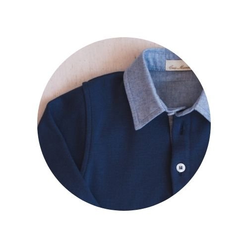 03 polo manga longa gola lisa