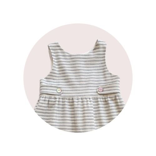 04 jumper infantil listrado martingale madreperola cinza