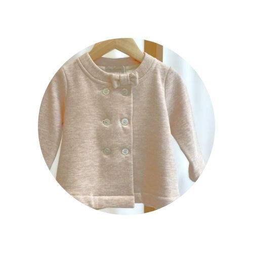 01 casaco bebe carneirinho gola bege