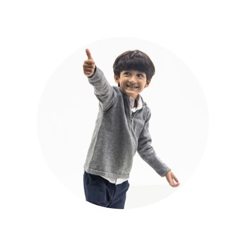 17 cardigan tricot infantil decote v e bolsos azul marinho