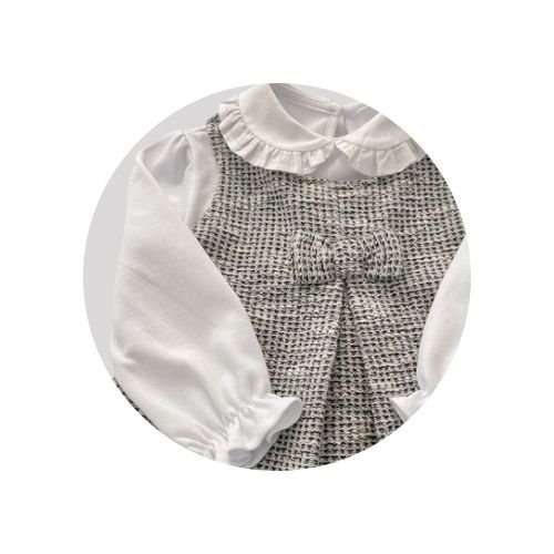 03 camiseta infantil ml gola babadinho algodao branco