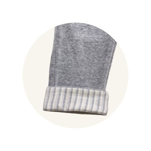 09 calca bebe plush barra listras cinza