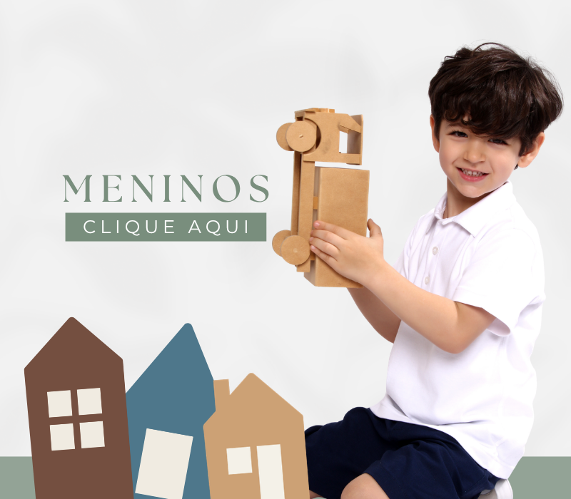 mini banner menino